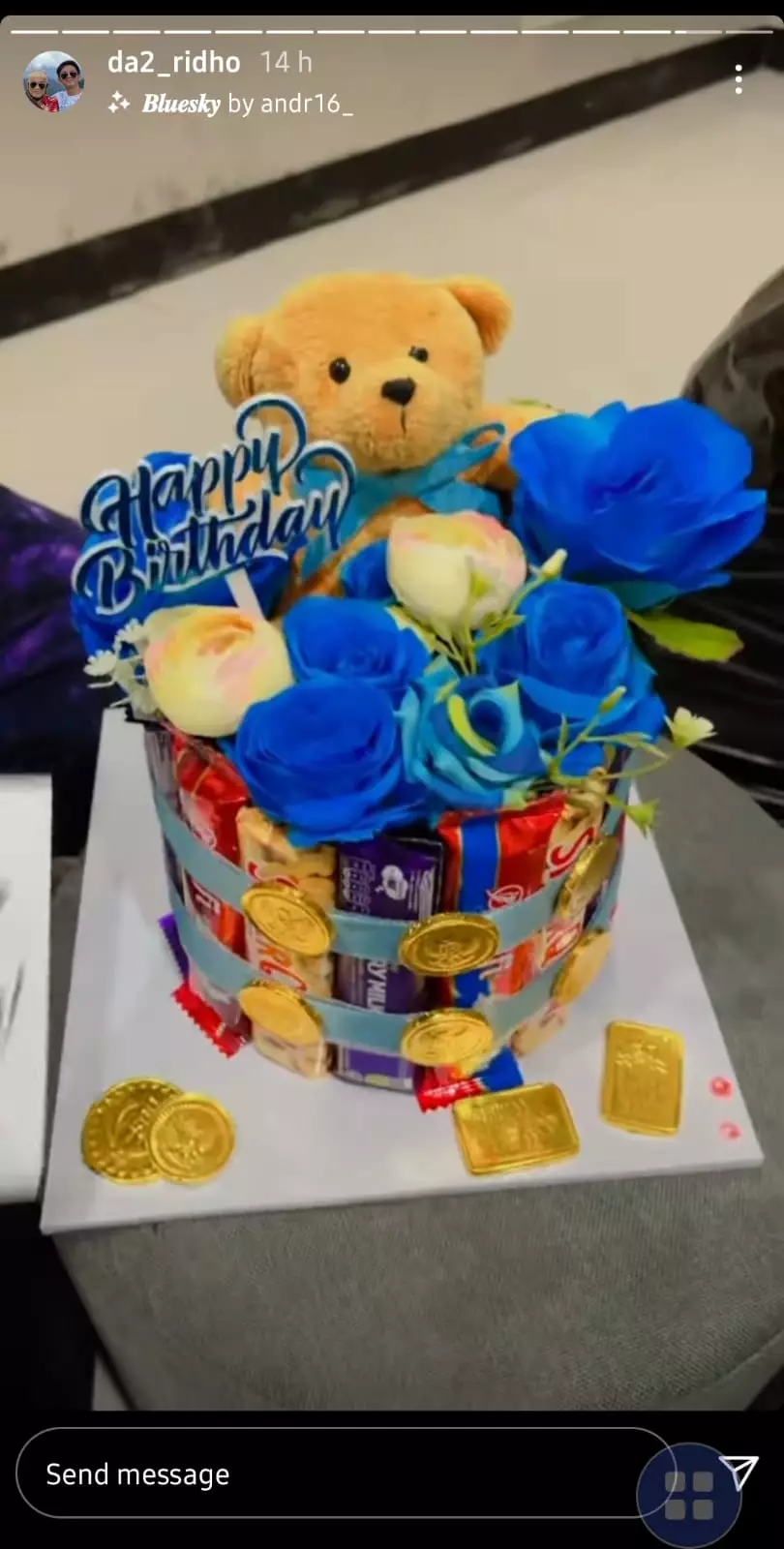 Momen Ridho DA rayakan ulang tahun calon istri Syifa Instagram/@da2_ridho