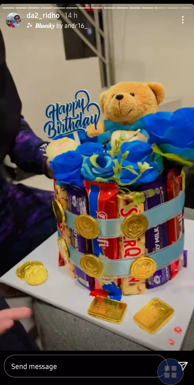 Momen Ridho DA rayakan ulang tahun calon istri Syifa Instagram/@da2_ridho