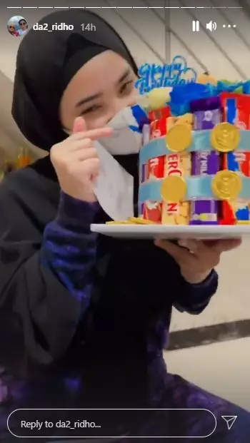 Momen Ridho DA rayakan ulang tahun calon istri Syifa Instagram/@da2_ridho