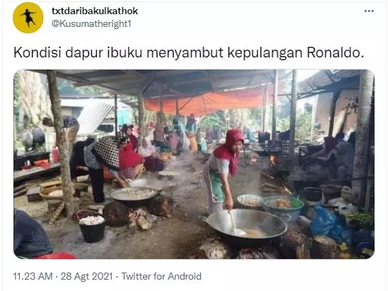 meme ronaldo balik MU © 2021 berbagai sumber