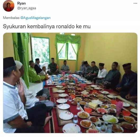 meme ronaldo balik MU © 2021 berbagai sumber