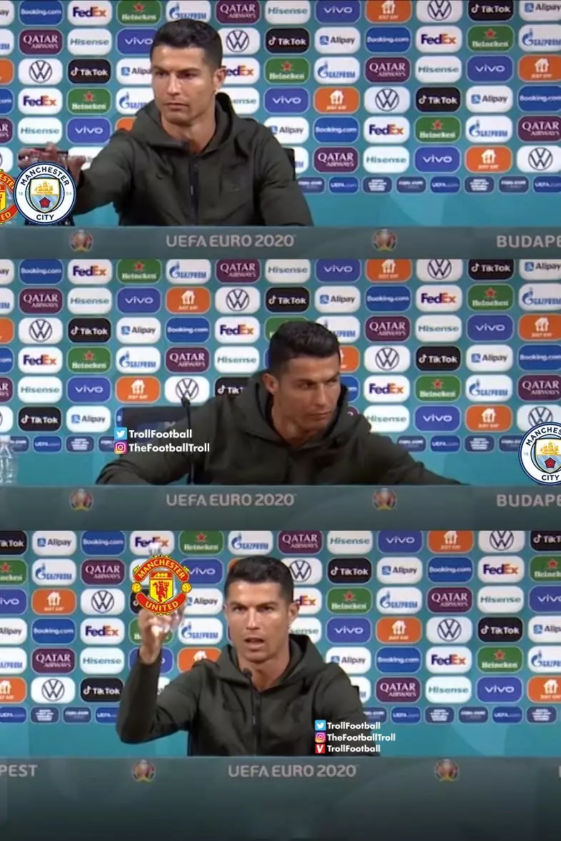meme ronaldo balik MU © 2021 berbagai sumber