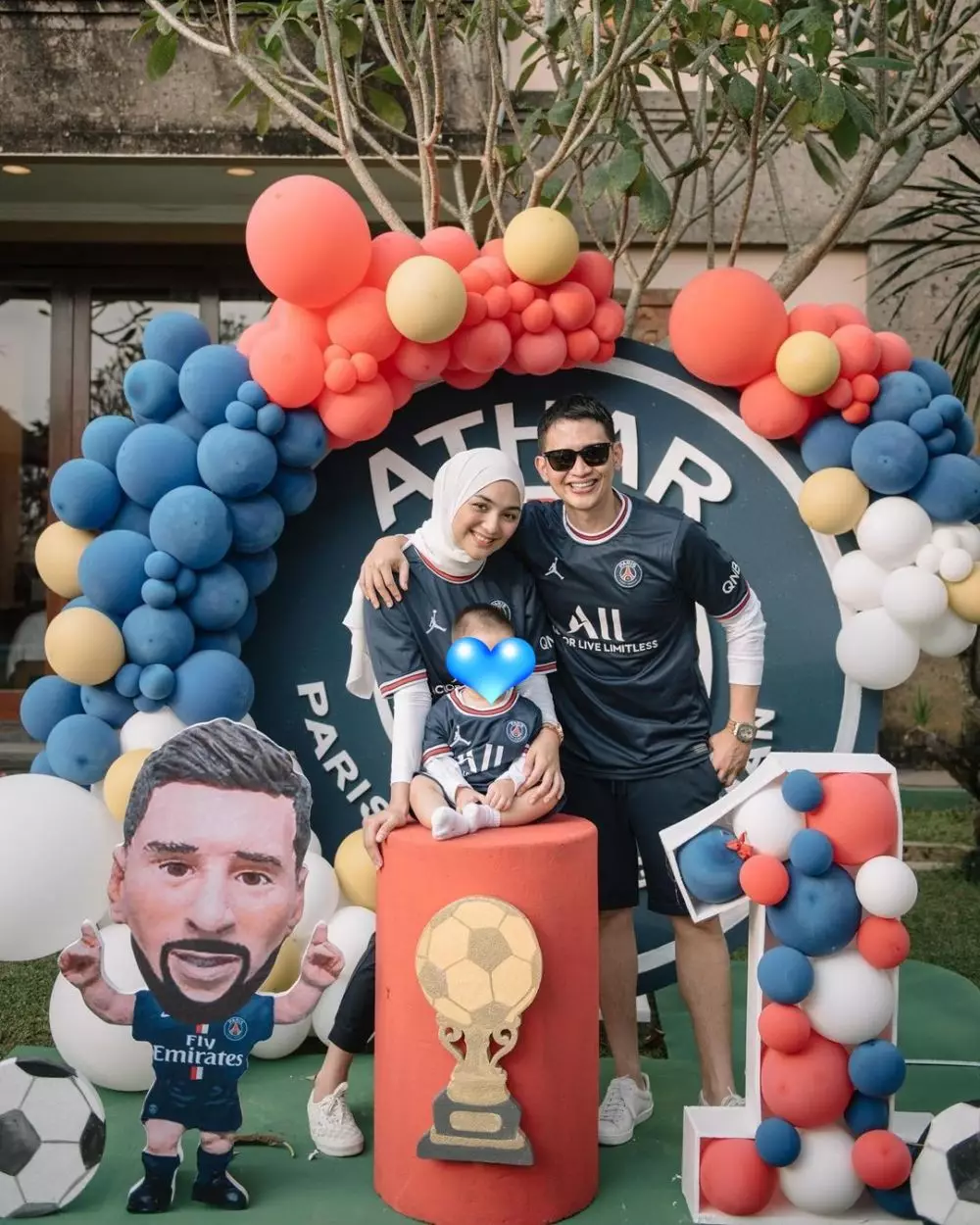 ulang tahun Athar © 2021 brilio.net Instagram