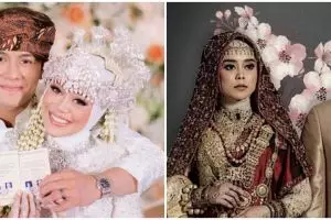 11 Potret dekor Tasyakuran Pernikahan Lesty-Billar, bak padang bunga