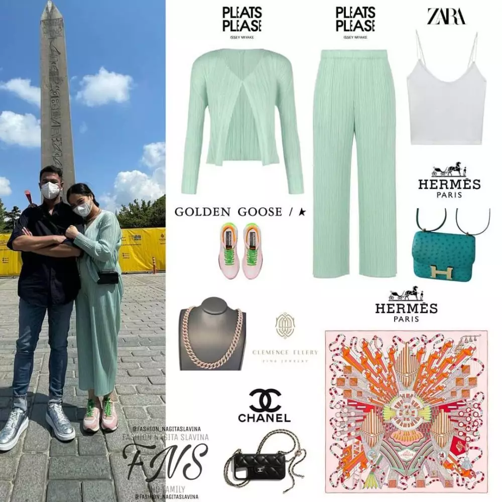 Taksiran harga outfit Nagita di Turki © 2021 brilio.net Taksiran harga outfit Nagita di Turki © 2021 brilio.net