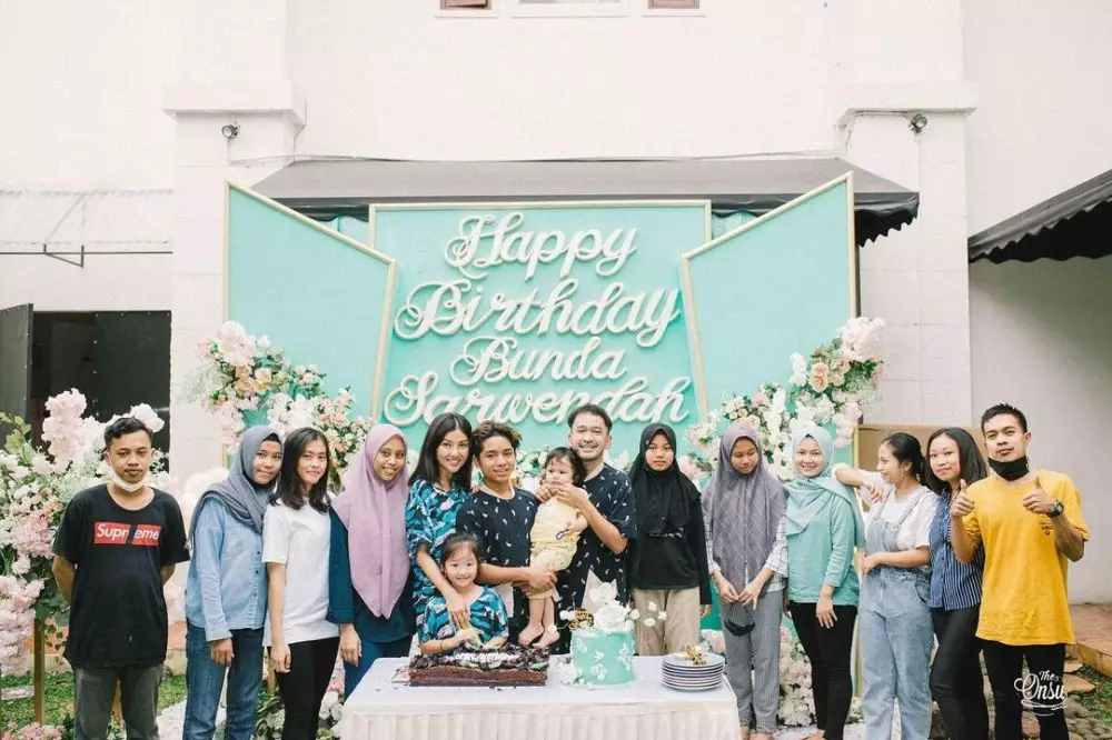 Momen ulang tahun Sarwendah ke-32 Instagram © 2021 brilio.net