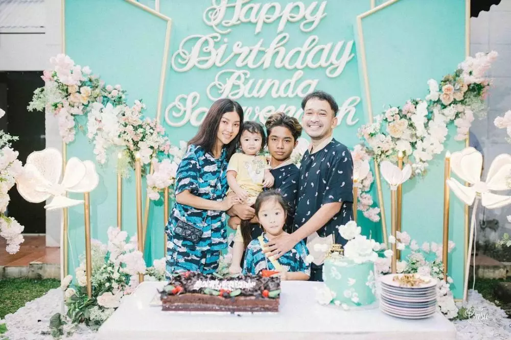 Momen ulang tahun Sarwendah ke-32 Instagram © 2021 brilio.net