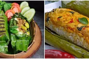 9 Resep nasi bakar berbahan daging, wangi dan menggugah selera