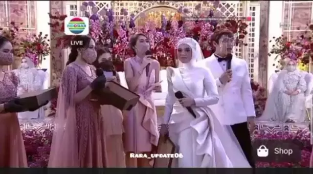 Momen tasyakuran pernikahan Lesty Kejora Instagram © 2021 brilio.net