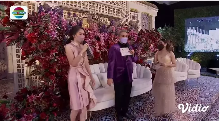 Momen tasyakuran pernikahan Lesty Kejora Instagram © 2021 brilio.net