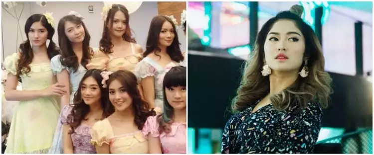 7 Potret lawas Ochi Rosdiana bareng personel JKT48, gayanya nyentrik