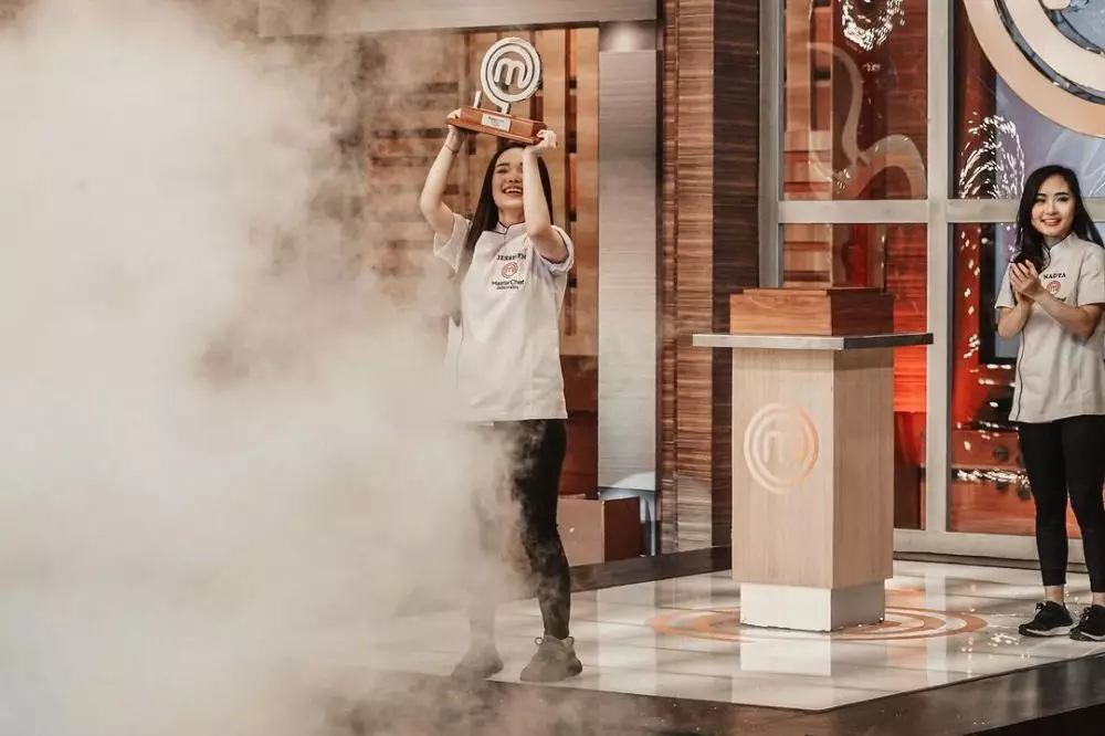 momen jesselyn sabet piala masterchef © Instagram