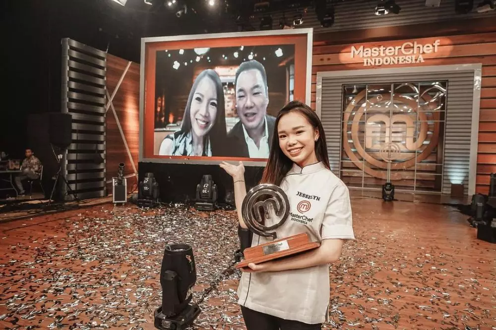 momen jesselyn sabet piala masterchef © Instagram