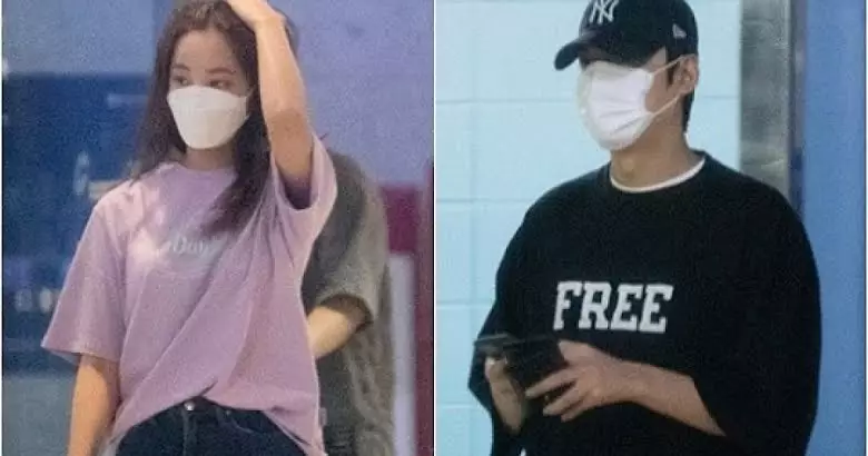 Lee Min Ho dan Yeonwoo dilaporkan berkencan oleh Dispatch © Koreaboo.com Lee Min Ho dan Yeonwoo dilaporkan berkencan oleh Dispatch © Koreaboo.com