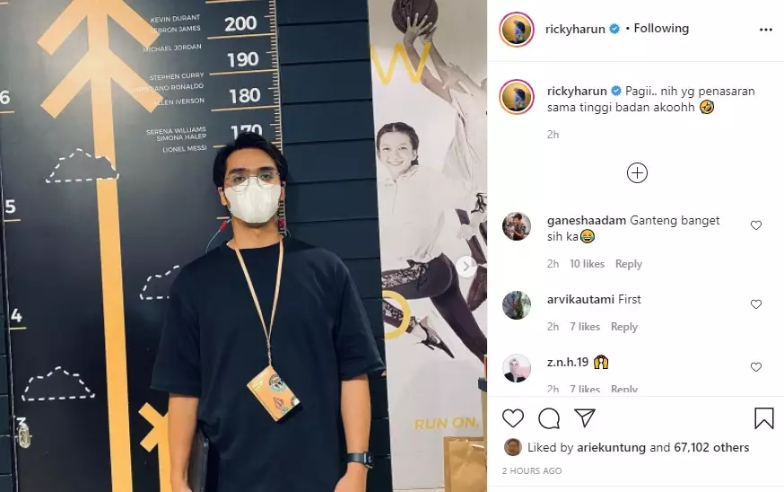 potret Ricky Harun pamer uban ini curi perhatian © Instagram/@rickyharun potret Ricky Harun pamer uban ini curi perhatian © Instagram/@rickyharun