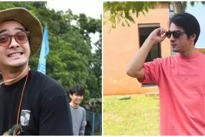 Potret Ricky Harun pamer rambut beruban, tetap percaya diri