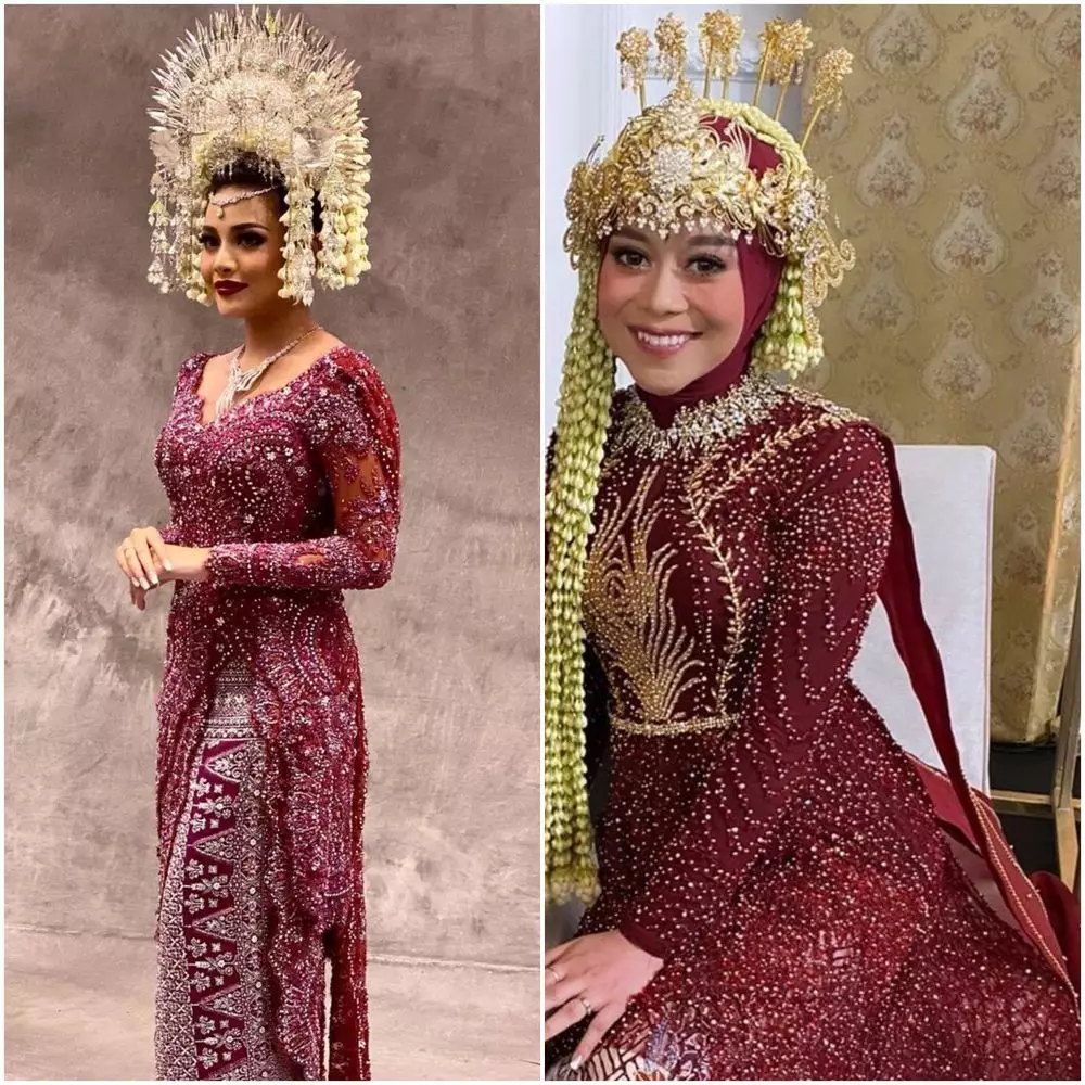 beda kebaya lesty dan aurel hermansyah © Berbagai Sumber beda kebaya lesty dan aurel hermansyah © Berbagai Sumber