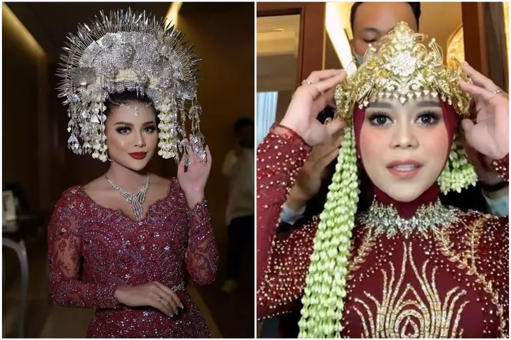beda kebaya lesty dan aurel hermansyah © Berbagai Sumber beda kebaya lesty dan aurel hermansyah © Berbagai Sumber
