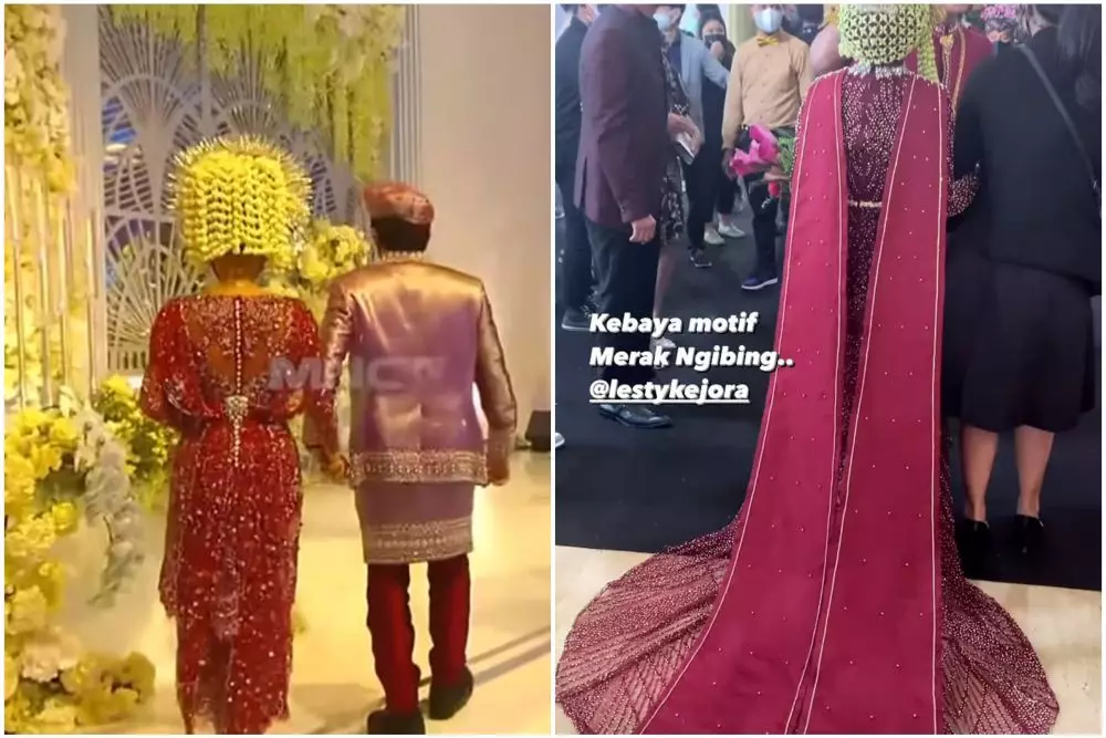 beda kebaya lesty dan aurel hermansyah © Berbagai Sumber beda kebaya lesty dan aurel hermansyah © Berbagai Sumber