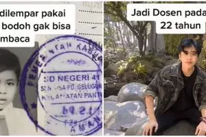 Pernah dilempar batu karena tak bisa baca, kini pemuda ini jadi dosen