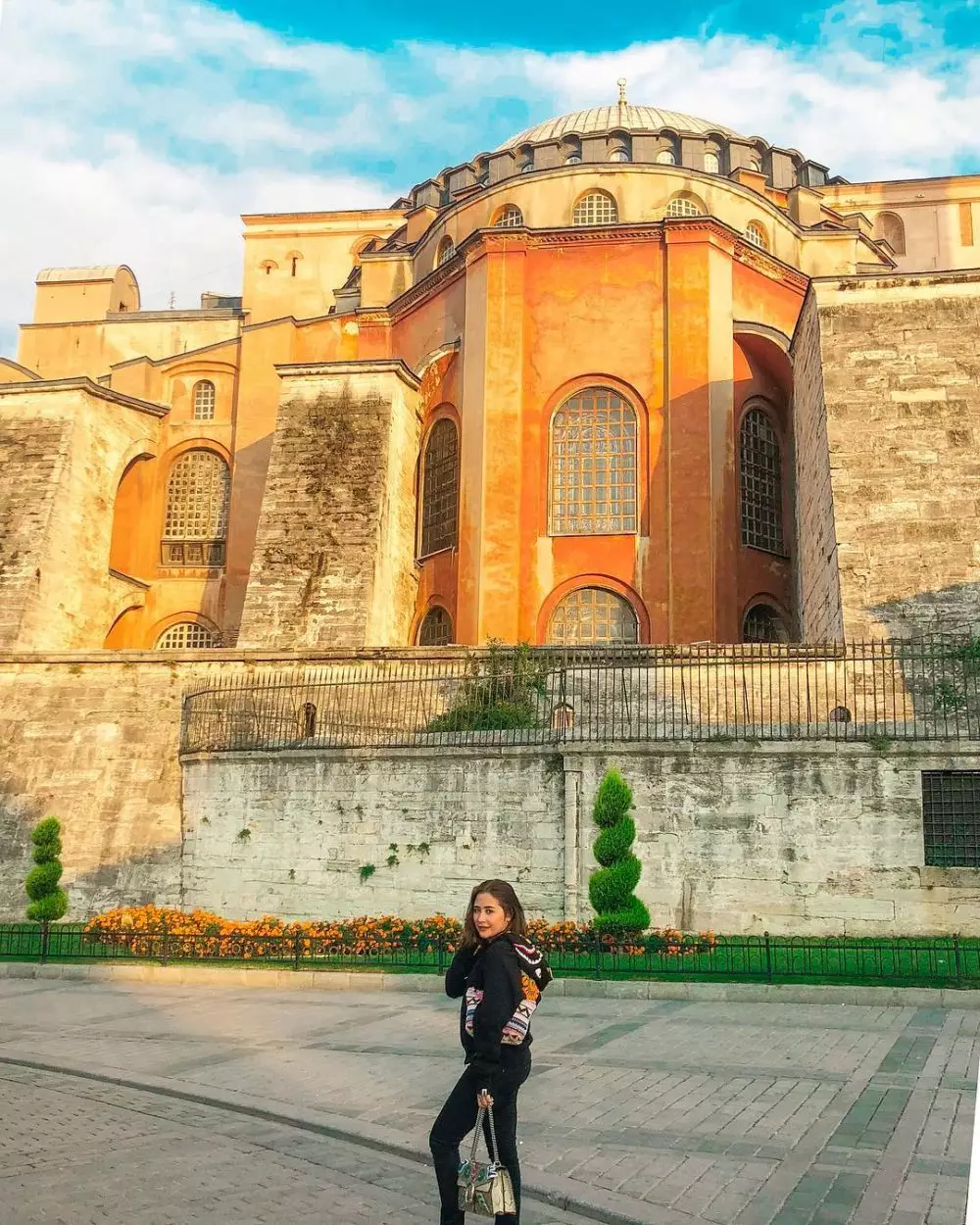 seleb kunjungi hagia sophia © Instagram seleb kunjungi hagia sophia © Instagram