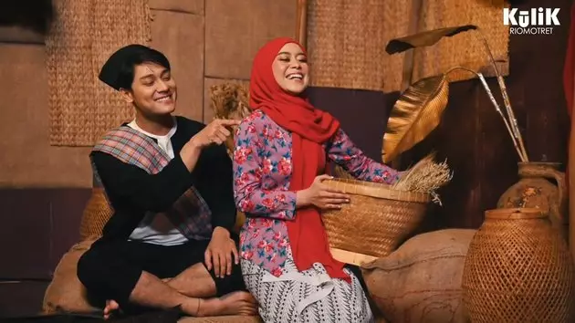 pemotretan Lesty Billar bertema Kabayan © 2021 brilio.net