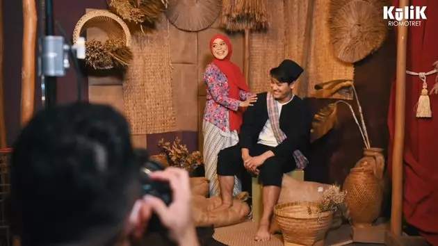 pemotretan Lesty Billar bertema Kabayan © 2021 brilio.net