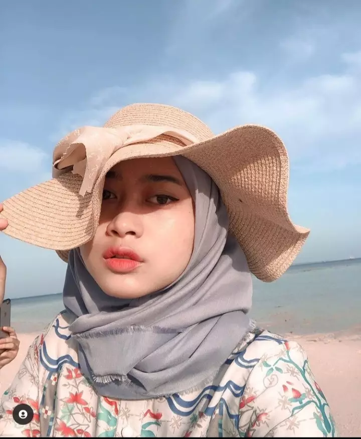 Pesona Nura, calon istri Danang DA Instagram/@hemasnura