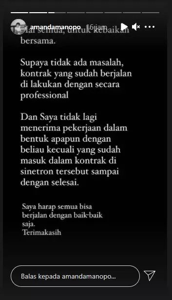 komentar amanda manopo © 2021 Instagram komentar amanda manopo © 2021 Instagram