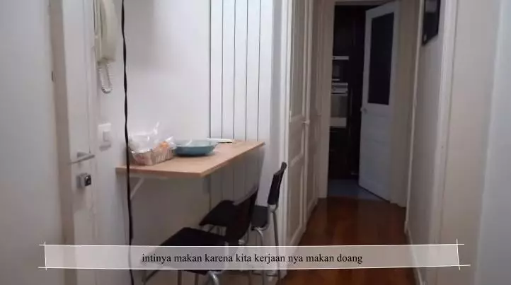 potret apartemen jesselyn saat sekolah di paris © YouTube
