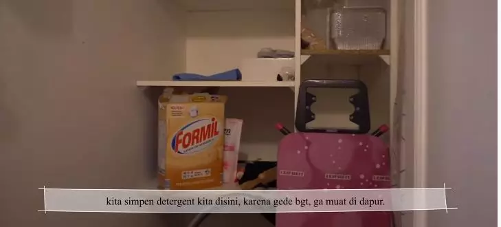 potret apartemen jesselyn saat sekolah di paris © YouTube