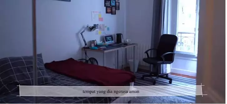 potret apartemen jesselyn saat sekolah di paris © YouTube