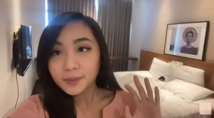 potret kamar nadya saat karantina © YouTube potret kamar nadya saat karantina © YouTube