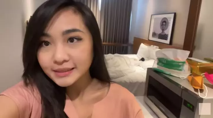 potret kamar nadya saat karantina © YouTube potret kamar nadya saat karantina © YouTube