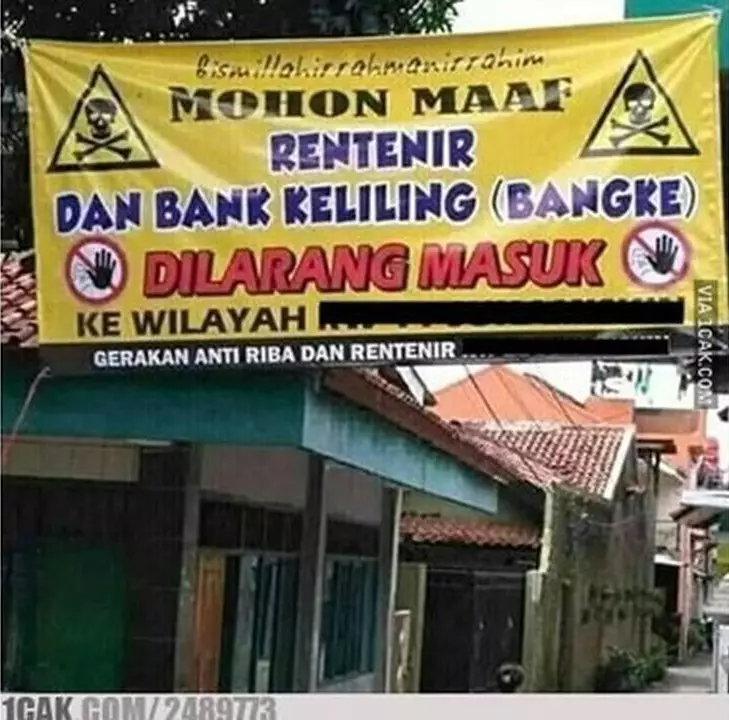 singkatan di peringatan lucu dan bikin bingung © 2021 1cak.com