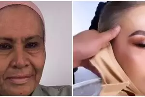 MUA ini rias seorang nenek, hasilnya laksana gadis tanpa kerutan