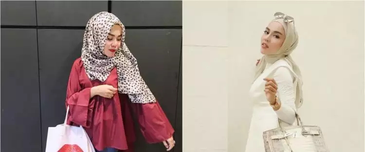 9 Transformasi gaya hijab Medina Zein dari masa ke masa