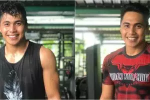 5 Potret Aprilio Manganang pamer badannya yang kekar, gagah pol