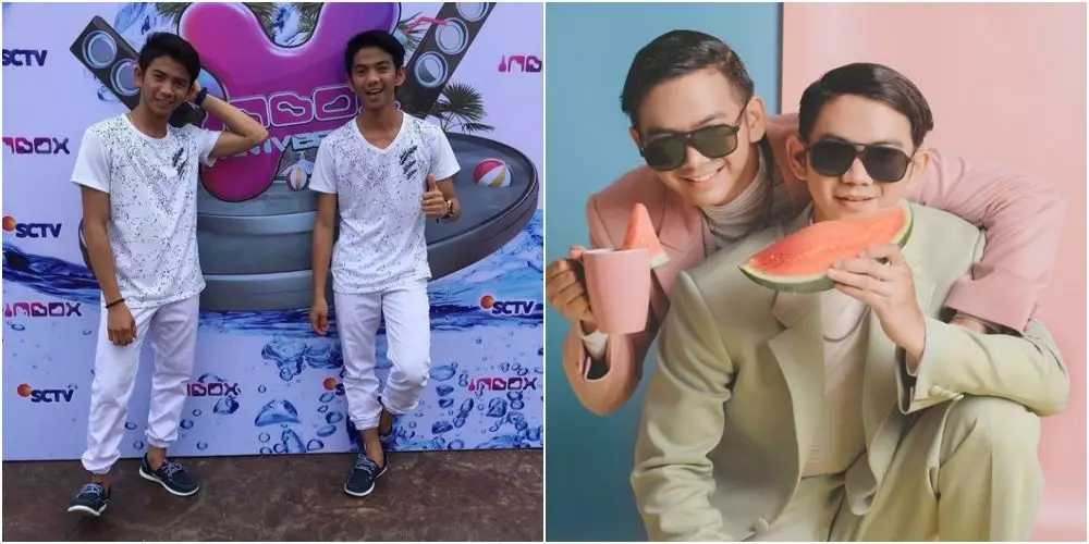 Gaya dulu dan kini Rizki-Ridho DA Berbagai sumber 