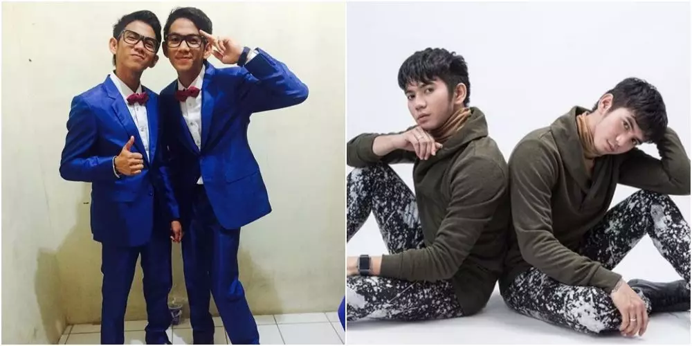 Gaya dulu dan kini Rizki-Ridho DA Berbagai sumber 