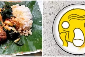Dari sebungkus nasi dan lauk, pria ini buat nasi padang lebih estetik