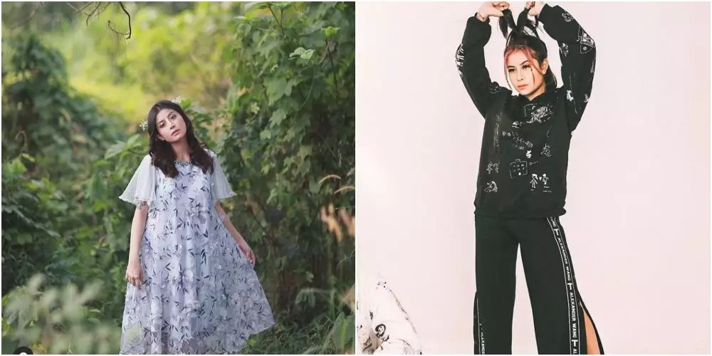 transformasi gaya Awkarin Instagram/@awkarin