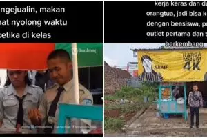 Kisah pemuda lolos beasiswa kuliah, sejak SD jualan bakso di sekolah