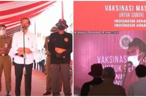 Cerita haru keinginan santri korban Lapindo, ungkap langsung ke Jokowi