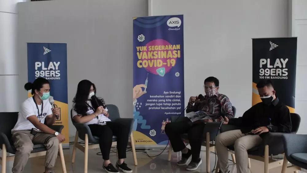 Vaksinasi dari Axis © 2021 brilio.net