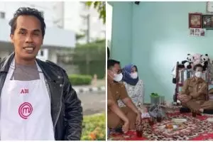 Penampakan rumah sederhana Lord Adi, punya kandang sapi berpagar seng