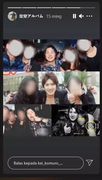 potret kei komuro © 2021 Instagram