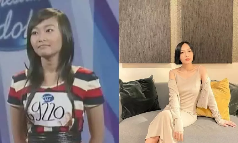 beda gaya dulu dan kini Rinni Idol dari berbagai sumber beda gaya dulu dan kini Rinni Idol dari berbagai sumber