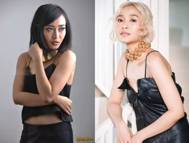 beda gaya dulu dan kini Rinni Idol dari berbagai sumber beda gaya dulu dan kini Rinni Idol dari berbagai sumber