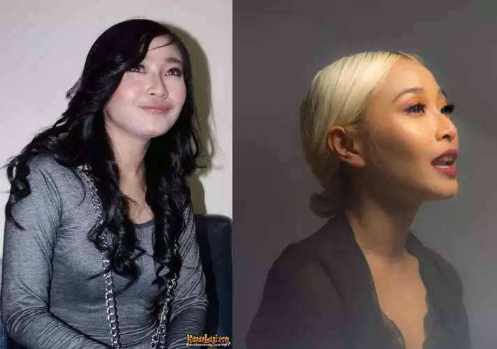 beda gaya dulu dan kini Rinni Idol dari berbagai sumber beda gaya dulu dan kini Rinni Idol dari berbagai sumber